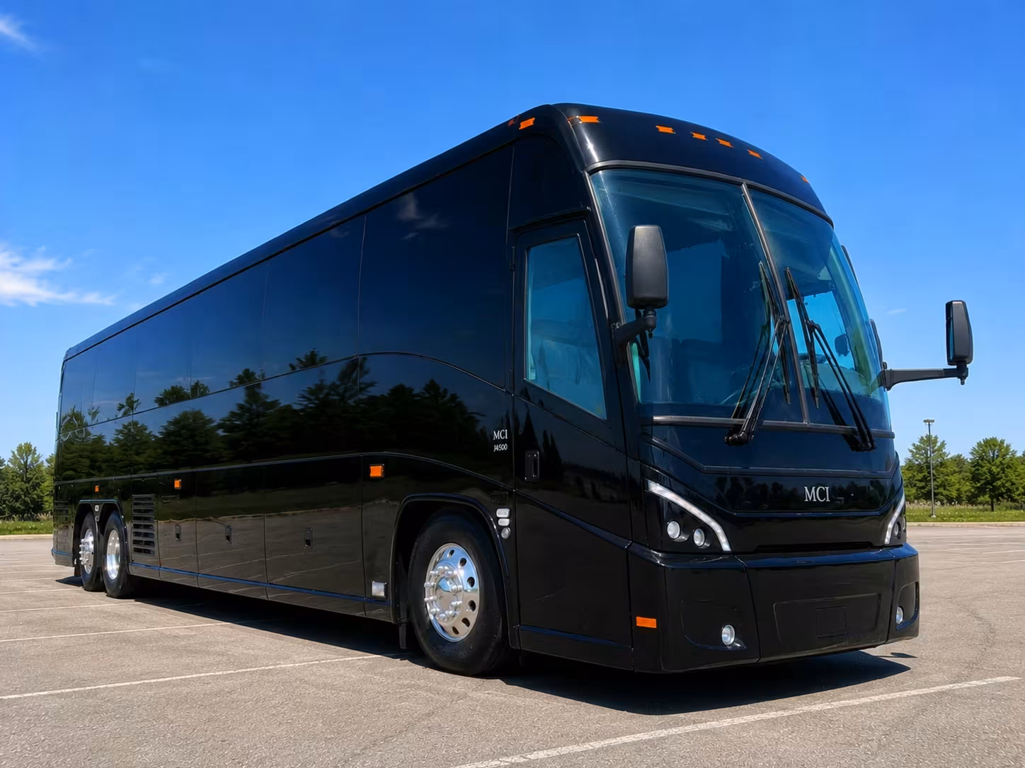 carson prom party bus and charter bus packages side by side