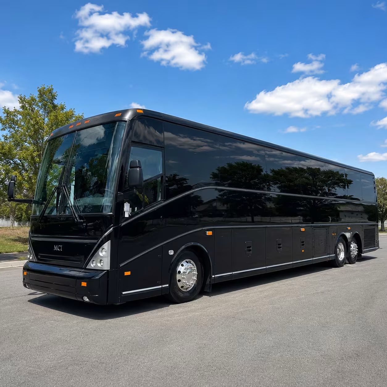 charter bus rentals for large concert groups in the carson area