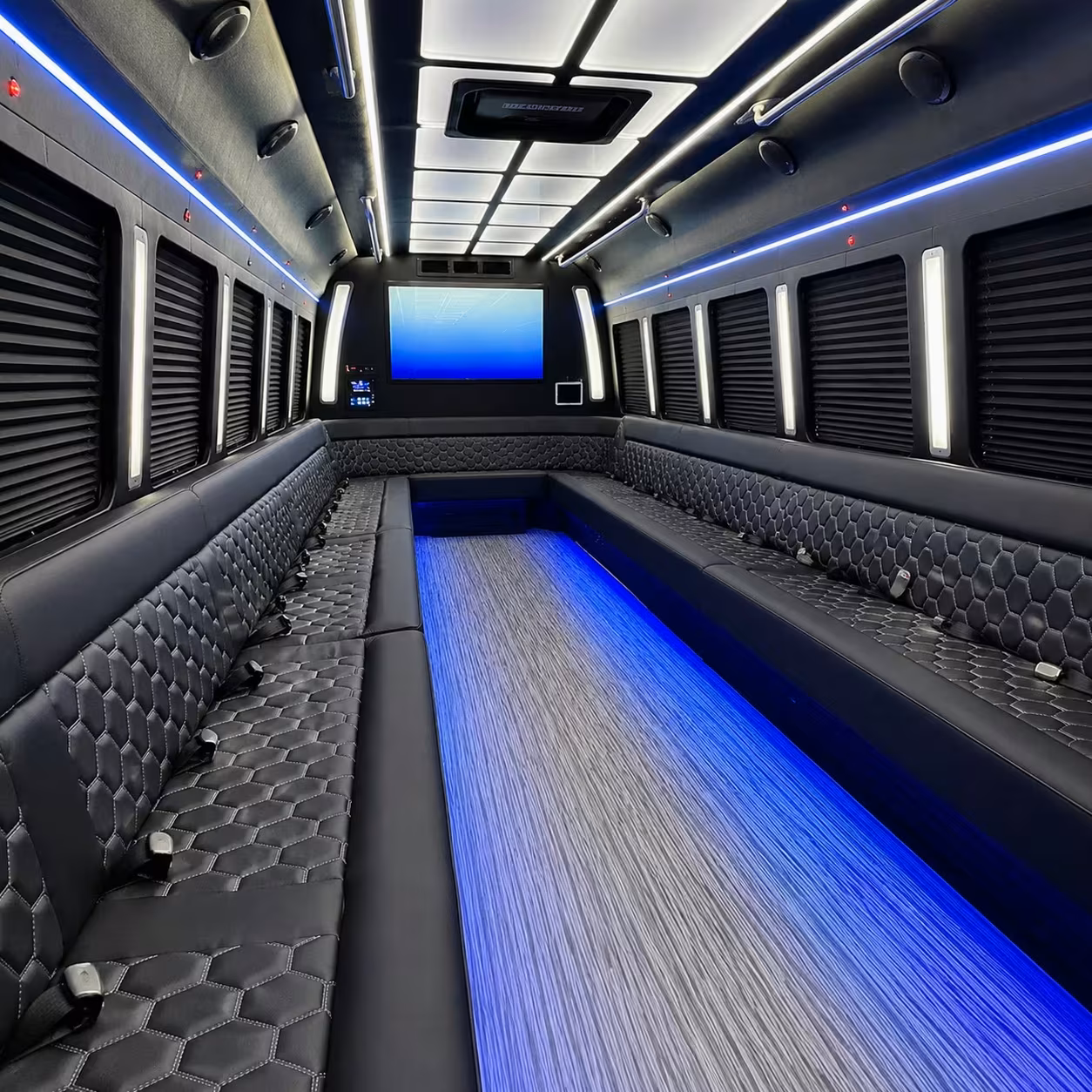 party bus interior