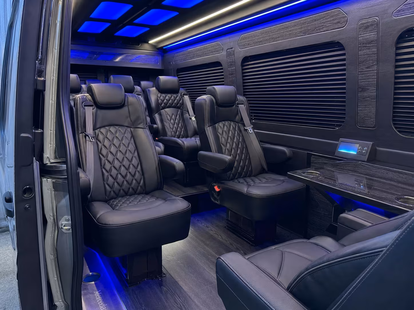 sprinter van transportation for groups and events across carson