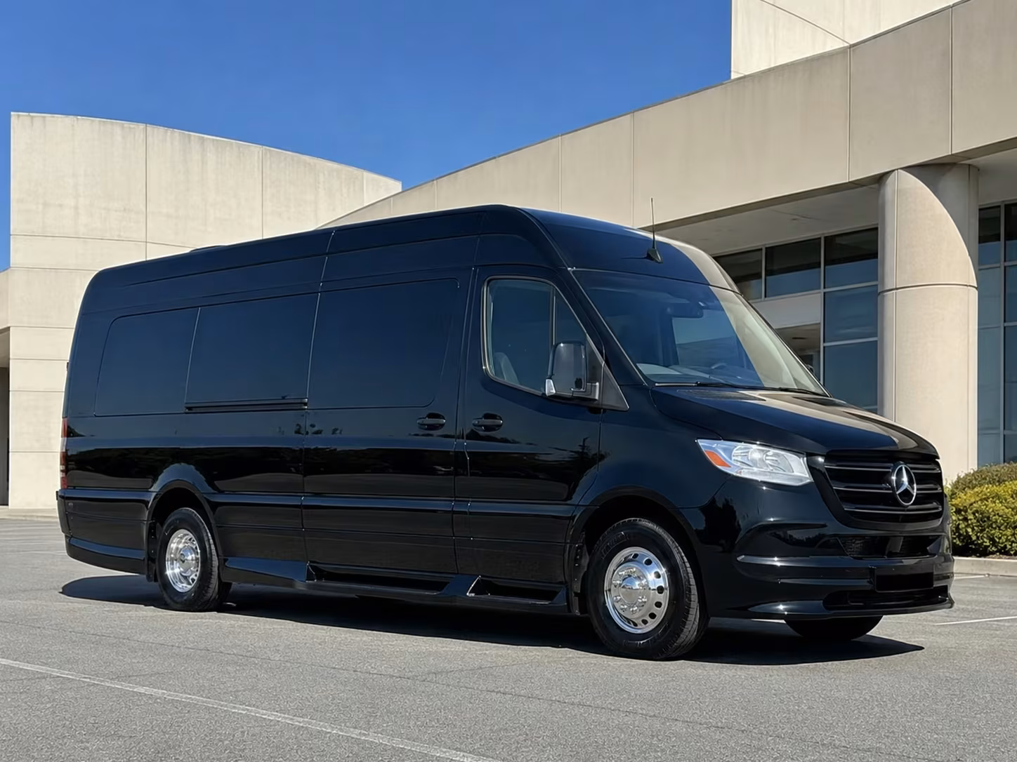 sprinter van with driver