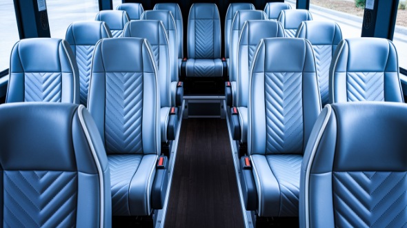 20 passenger minibus interior