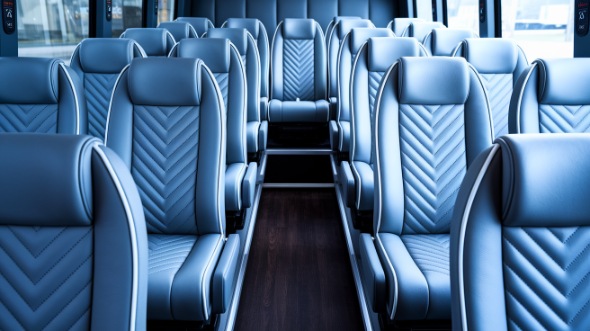 35 passenger minibus interior