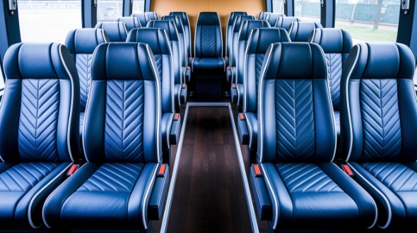 carson 15 passenger minibus inside