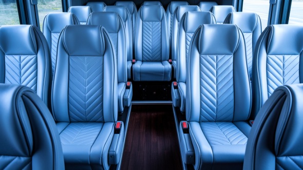 carson 15 passenger minibus interior
