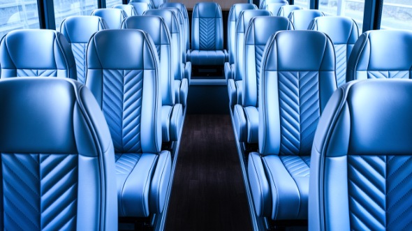 carson 30 passenger minibus inside