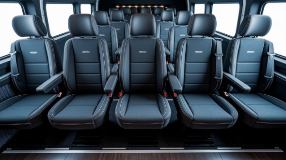 carson sprinter van with driver inside